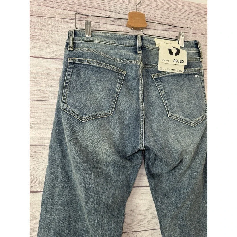NWT. Rag & Bone Jeans Men DAYTONA Jeans Fit 3 ATHLETIC 29 W X 32 L